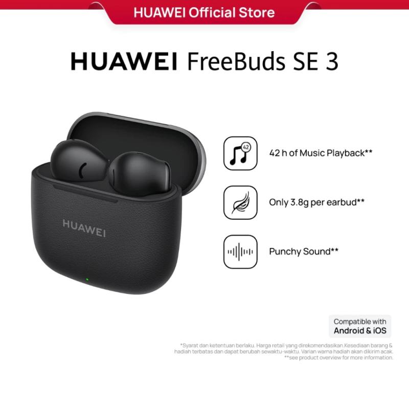 Huawei Earphone FreeBuds SE 3 Wireless TWS - Black