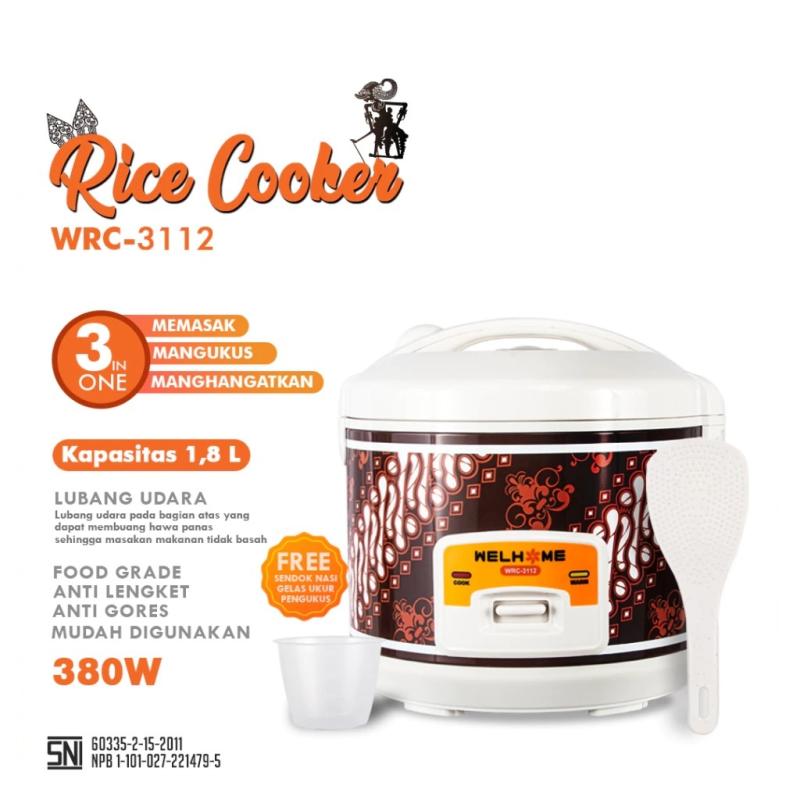 Welhome Rice Cooker WRC-3112