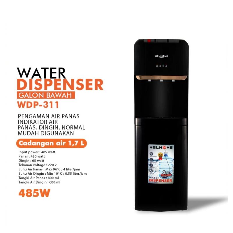 Welhome Dispenser Galon Bawah WDP - 311
