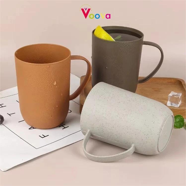 Voova Cup Cangkir Minum Plastik 500 ml 12 pcs Mix