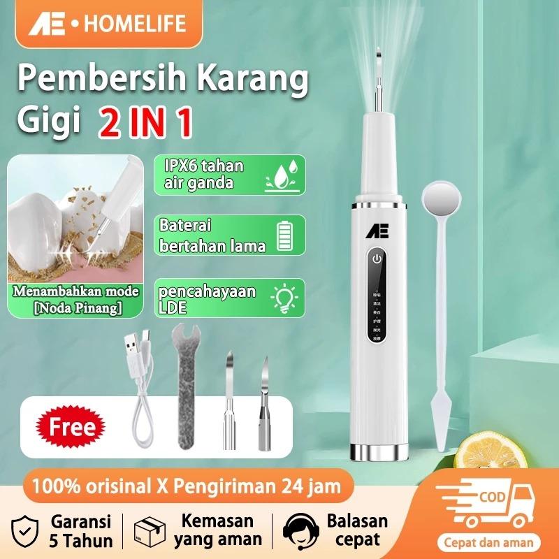 AE Pembersih Karang Gigi Ultrasonic Scaling 1 Set 6 Mode