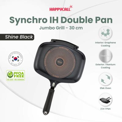 HappyCall Synchro Double Pan IH Jumbo Grill 30 cm