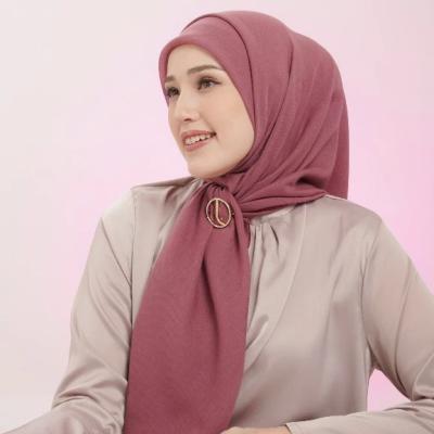 Elzatta Kerudung Segi Empat Paris Polos Keisha Marsala