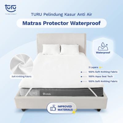 TURU Pelindung Kasur Waterproof (Mattress Protector) - 100 x 200 cm