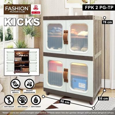 Club Rak Sepatu Plastik PG Susun 2