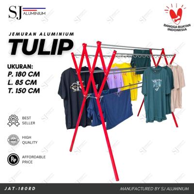 Tulip Jemuran Aluminium 180 x 85 x 150 cm Random