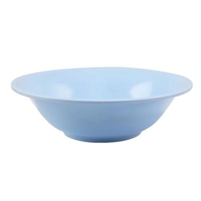 Onyx Seiv, Mangkok Makan Melamin 7 inch, 2407S Polos, 1/2 lusin (6 pcs) - Biru