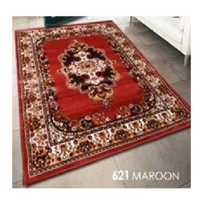 Carpet Shop Super Shama 100 x 150 cm 621 Maroon