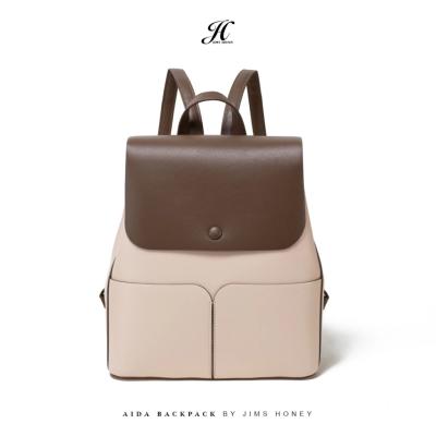 Jims Honey Aida Backpack (Ransel) - Brokenwhite-Khaki